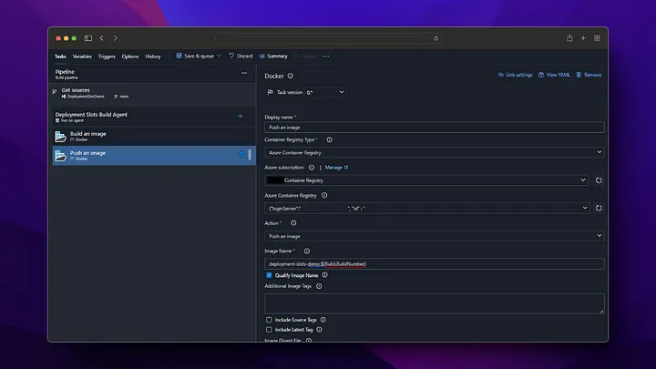 Azure deployment
