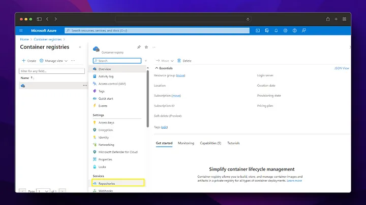 Azure deployment