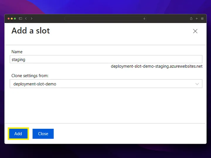 Azure deployment