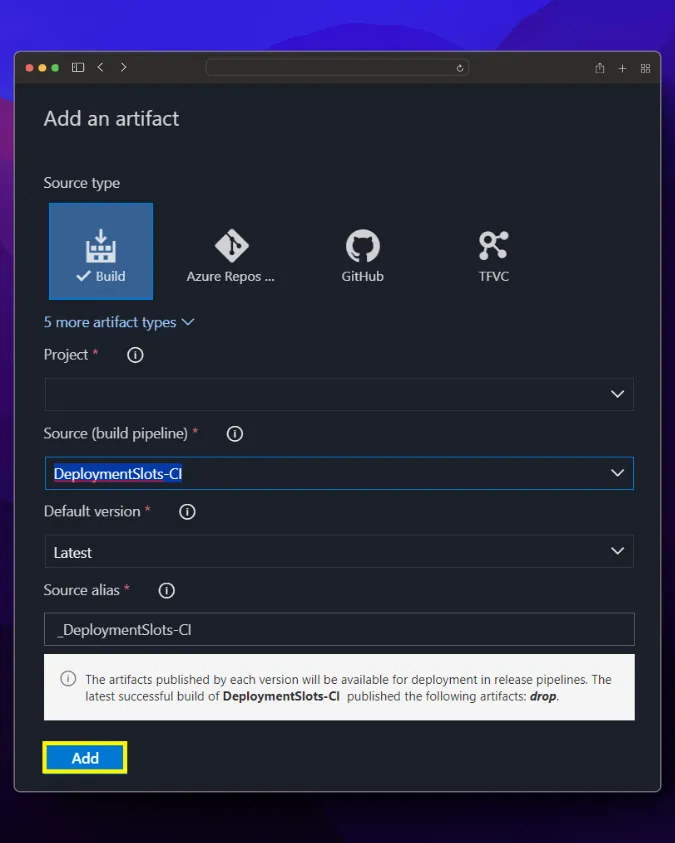 Azure deployment