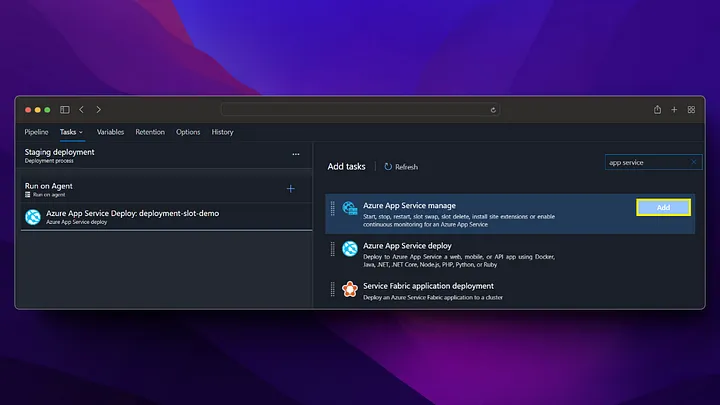 Azure deployment