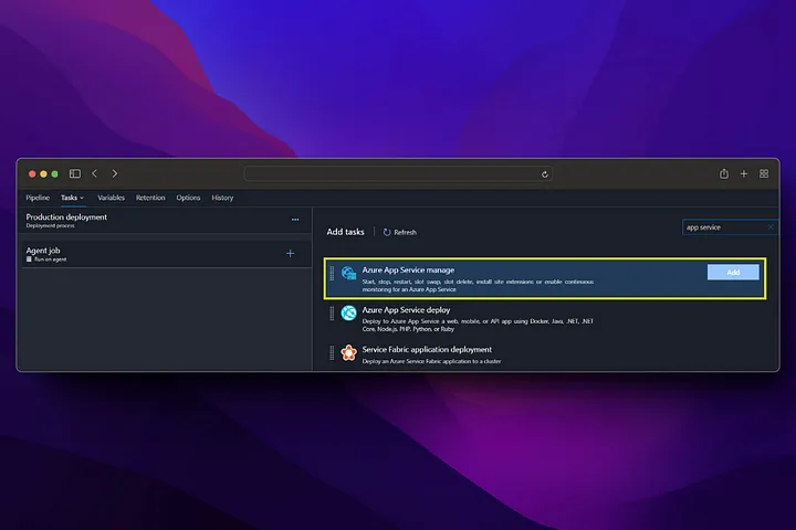 Azure deployment